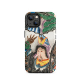Japanese Warrior Banner - Kakuro Phone Case Iphone 14 / Matte Vibrant Intricately Illustrated Phone Case Traditional Japanese Theater