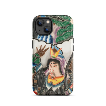 Japanese Warrior Banner - Kakuro Phone Case Iphone 13 / Matte Vibrant Intricately Illustrated Phone Case Traditional Japanese Warrior
