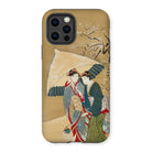 Japanese Women in Snow - Shunman Iphone Case, 12 Pro / Matte, Iphone Case Japanese Art