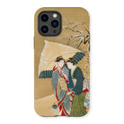 Japanese Women in Snow - Shunman Iphone Case, 14 Pro / Matte, Iphone Case Japanese Art