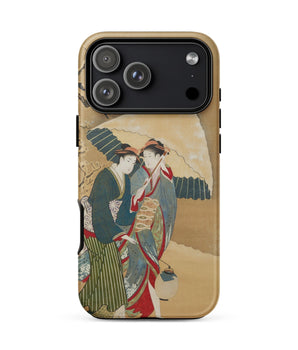 Iphone 17 Pro Max / Matte Japanese Women in Snow - Shunman Phone Case