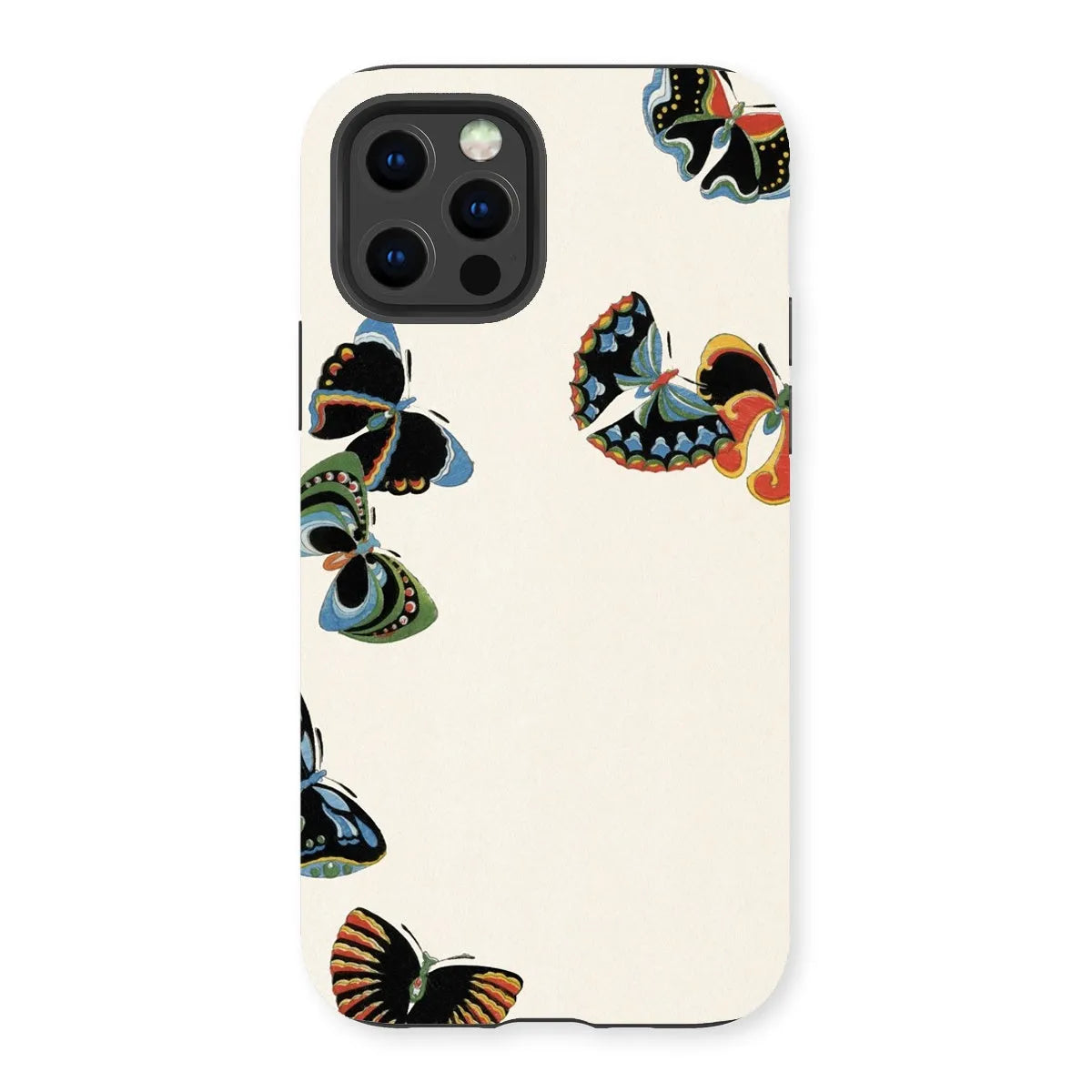 Japanese Woodblock Butterflies Art Phone Case - Kamisaka Sekka - Iphone 13 Pro / Matte - Mobile Phone Cases - Aesthetic