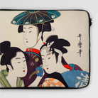 Three Young Men or Women - Utamaro Laptop Sleeve Computer Covers & Skins