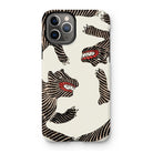 Japanese Woodblock Tiger - Taguchi Tomoki Iphone Case, 11 Pro / Matte, Iphone Case Zebra-inspired Pattern Red Mouths Sharp Teeth