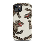 Japanese Woodblock Tiger - Taguchi Tomoki Iphone Case, 14 Plus / Matte, Iphone Case Tiger Pattern