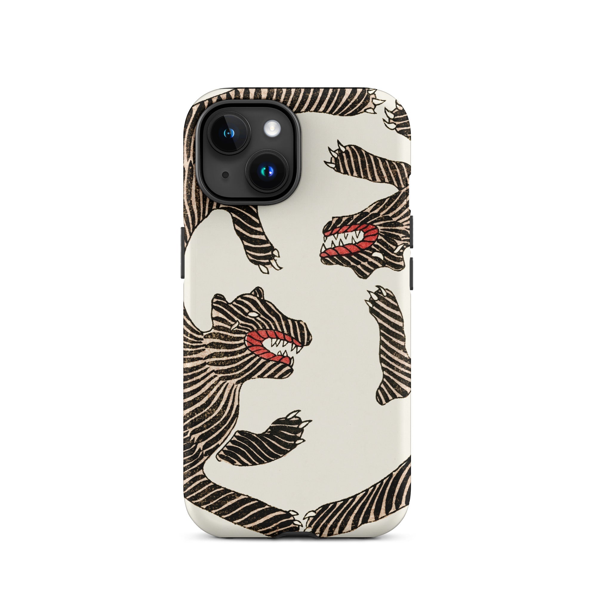 Japanese Woodblock Tiger Taguchi Tomoki Iphone Case, 15 / Matte, Phone Case Tiger Pattern