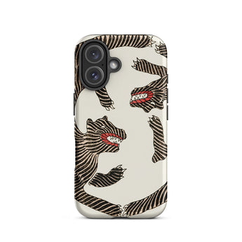 Japanese Woodblock Tiger - Taguchi Tomoki Iphone Case, 16 / Matte, Phone Case Tiger Pattern