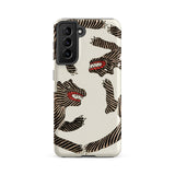 Japanese Woodblock Tiger - Taguchi Tomoki Phone Case, Samsung Galaxy S21 Fe / Matte, Mobile Cases, Toby Leon