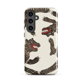 Japanese Woodblock Tiger - Taguchi Tomoki Phone Case, Samsung Galaxy S24 Plus / Gloss, Mobile Cases, Toby Leon