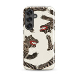 Japanese Woodblock Tiger - Taguchi Tomoki Phone Case, Samsung Galaxy S25 Plus / Gloss, Mobile Cases, Toby Leon