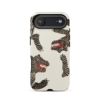 Japanese Woodblock Tiger - Taguchi Tomoki Phone Case, Taguchi Tomoki, Japanese Woodblock Tiger, Urban Jungles