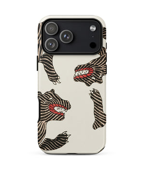 Iphone 17 Pro Max / Matte Japanese Woodblock Tiger - Taguchi Tomoki Phone Case, Urban Jungles