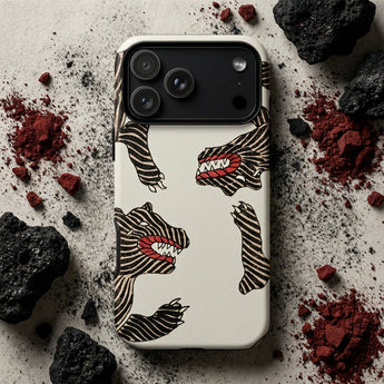Japanese Woodblock Tiger - Taguchi Tomoki Phone Case, Taguchi Tomoki, Japanese Woodblock Tiger, Urban Jungles