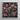 Square-framed Artwork Vibrant Floral Design Red Orange Blue Okinawan Textile Artistry, Mesmerizing Wrapping Cloth, Enchanting World