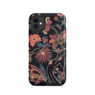 Japanese Wrapping Cloth (uchikui) Textile Iphone Case, 11 / Matte, Floral Patterned Phone Case