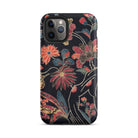 Japanese Wrapping Cloth (uchikui) Textile Iphone Case, 11 Pro / Matte, Floral Patterned Phone Case