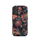 Japanese Wrapping Cloth (uchikui) Textile Iphone Case, 16 / Matte, Floral Patterned Phone Case