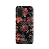 Japanese Wrapping Cloth (uchikui) - Textile Samsung Case, Galaxy S20 / Matte, Floral Patterned Phone Case