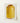 Yellow Ceramic Jar Slightly Cracked Glaze Subtle Brown Sun-kissed Vessel, Yolande Delasser Golden, Art