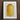 Jar - Yolande Delasser Golden Ceramic Art Print, Yellow Ceramic Vase Jar Reddish-brown Rim
