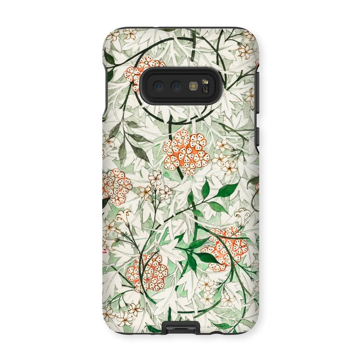 Jasmine Floral Aesthetic Art Phone Case - William Morris - Samsung Galaxy S10e / Matte - Mobile Phone Cases - Aesthetic