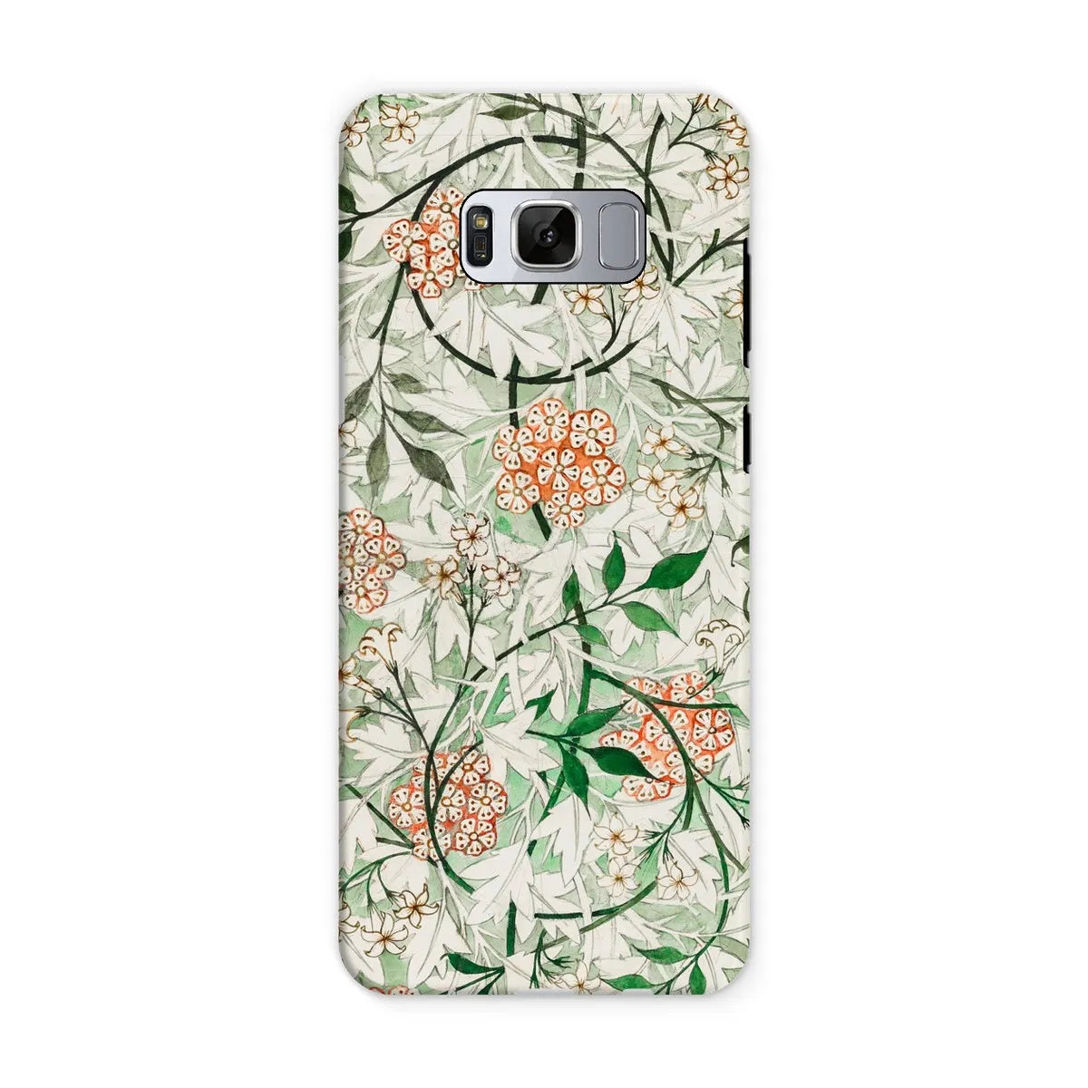 Jasmine Floral Aesthetic Art Phone Case - William Morris - Samsung Galaxy S8 / Matte - Mobile Phone Cases - Aesthetic