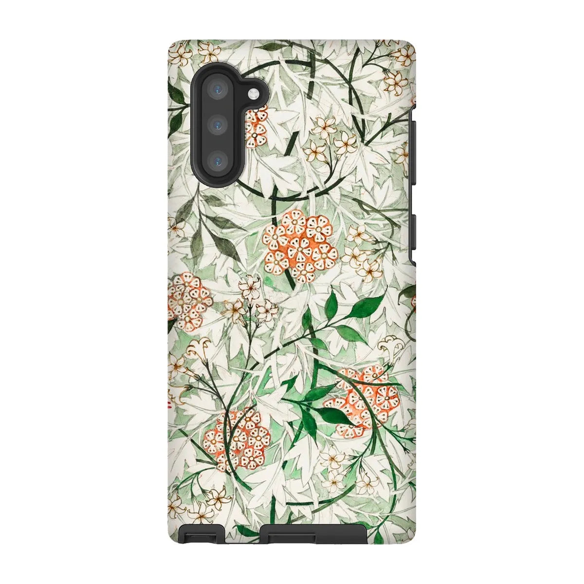 Jasmine Floral Aesthetic Art Phone Case - William Morris - Samsung Galaxy Note 10 / Matte - Mobile Phone Cases