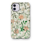 Jasmine - William Morris British Floral Iphone Case, 11 / Matte, Floral Patterned Iphone Case Delicate Botanical Design Leaves