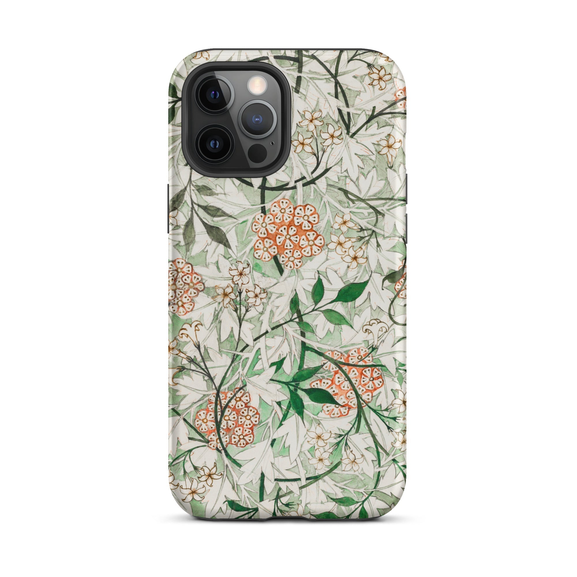 Jasmine - William Morris British Floral Iphone Case, 12 Pro Max / Matte, Floral Patterned Iphone Case