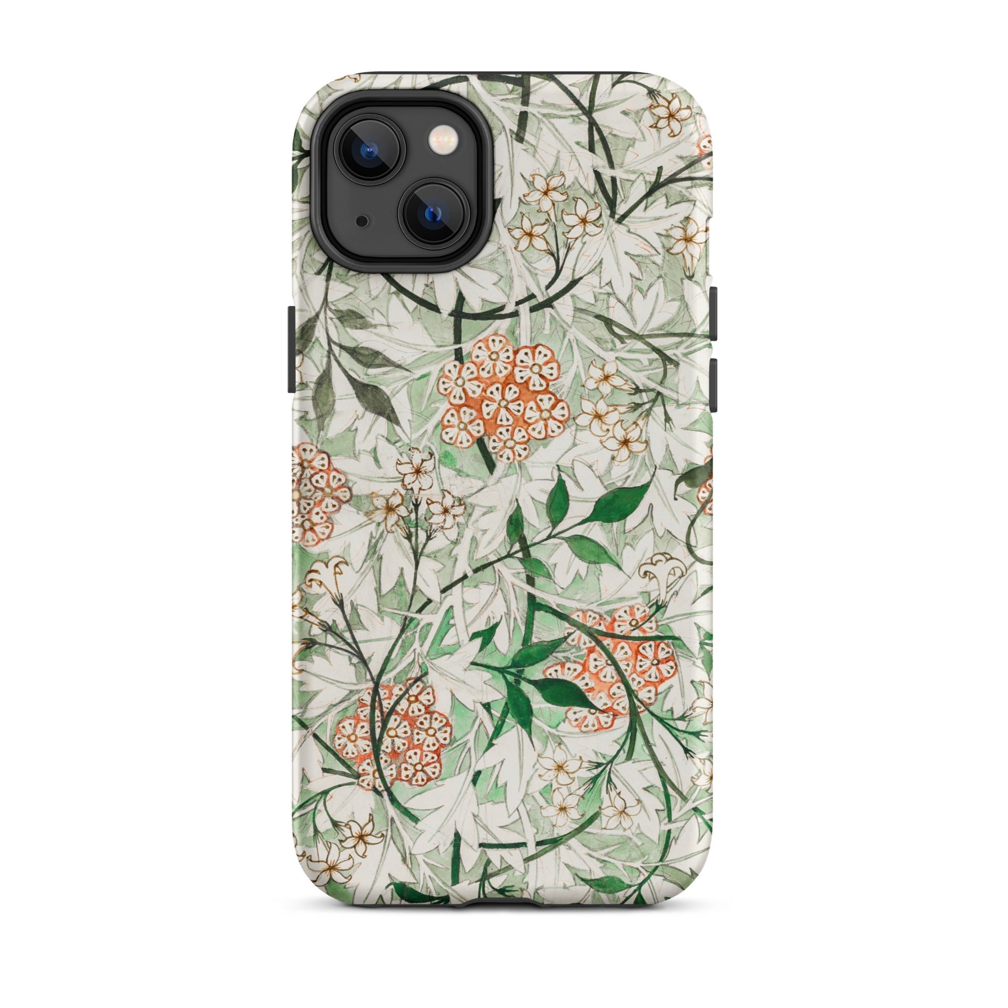 Jasmine William Morris British Floral Iphone Case, 14 Plus / Matte, Floral Patterned Phone Case