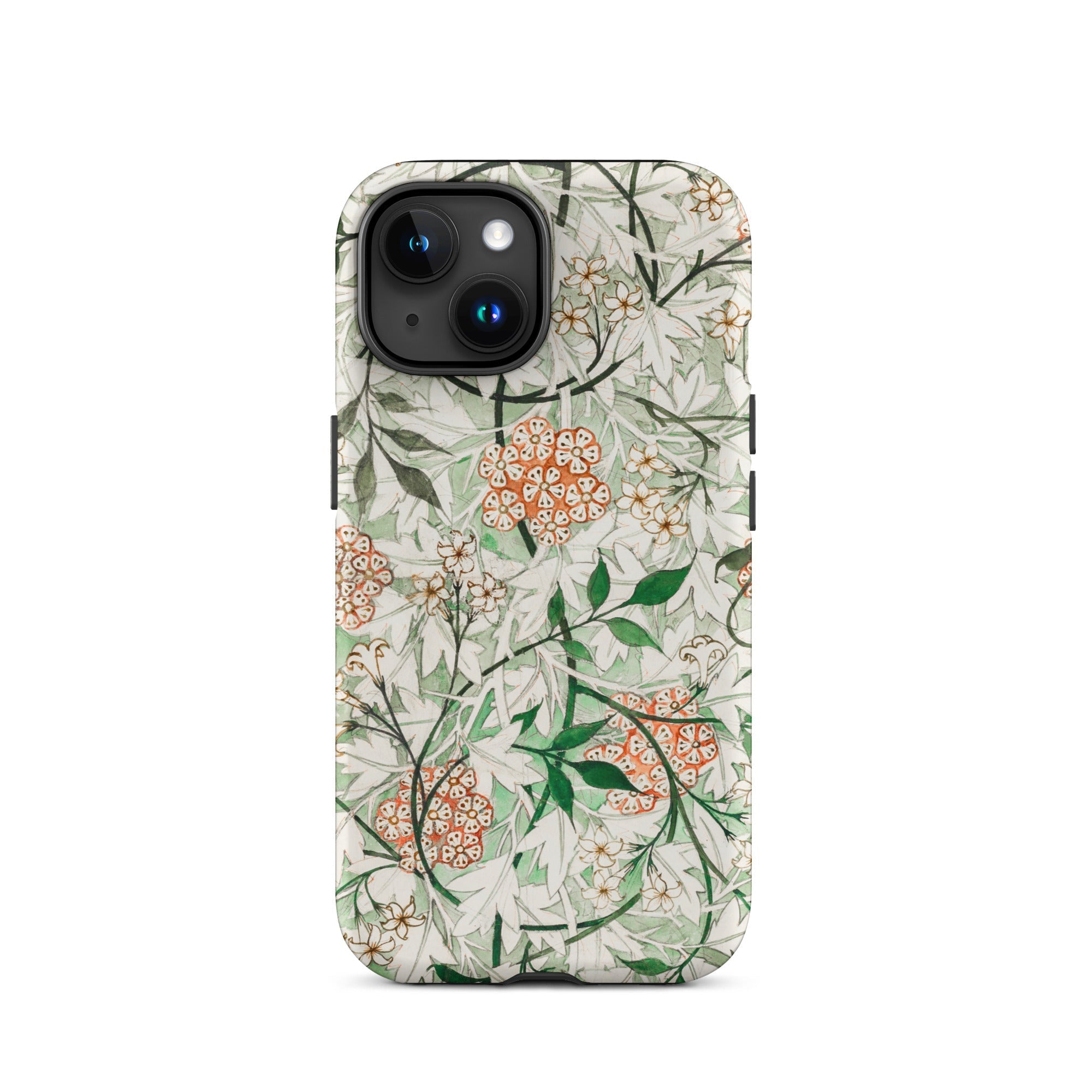 Jasmine - William Morris British Floral Iphone Case, 15 / Matte, Floral Patterned Phone Case