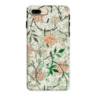 Jasmine - William Morris British Floral Iphone Case, 8 Plus / Matte, Floral-patterned Phone Case Green Leaves Orange Blossoms