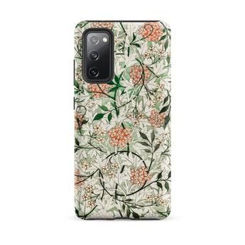 Jasmine - William Morris British Floral Phone Case, Samsung Galaxy S20 Fe / Matte, Mobile Cases, Toby Leon