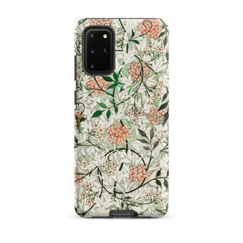 Jasmine - William Morris British Floral Phone Case, Samsung Galaxy S20 Plus / Matte, Mobile Cases, Toby Leon