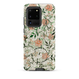 Jasmine - William Morris British Floral Phone Case, Samsung Galaxy S20 Ultra / Matte, Mobile Cases, Toby Leon