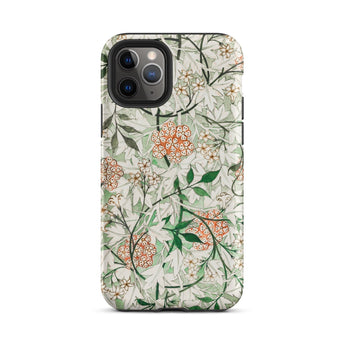 Jasmine - William Morris British Floral Phone Case Iphone 11 Pro / Matte Floral Patterned Phone Case William Morris’s Horticultural