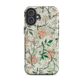Jasmine - William Morris British Floral Phone Case Iphone 16 Plus / Matte Floral Patterned Phone Case William Morris’s Horticultural