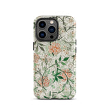 Jasmine - William Morris British Floral Phone Case Iphone 13 Pro / Matte Floral Patterned Phone Case William Morris’s Horticultural