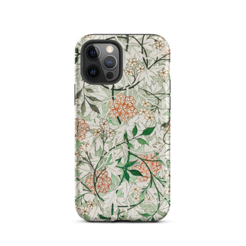 Jasmine - William Morris British Floral Phone Case Iphone 12 Pro / Matte Floral Patterned Phone Case William Morris’s Horticultural