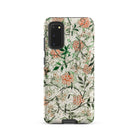 Jasmine William Morris British Floral Samsung Case, Galaxy S20 / Matte, Smartphone Case Floral Pattern