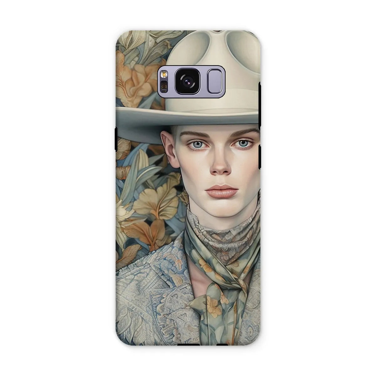 Jasper - Dandy Twink Cowboy Aesthetic Art Phone Case - Samsung Galaxy S8 Plus / Matte - Mobile Phone Cases - Aesthetic