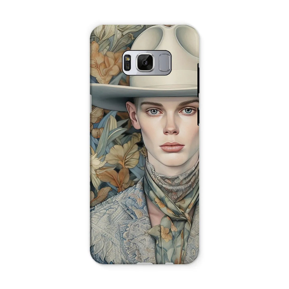Jasper The Gay Cowboy - Dandy Gay Aesthetic Art Phone Case - Samsung Galaxy S8 / Matte - Mobile Phone Cases - Aesthetic