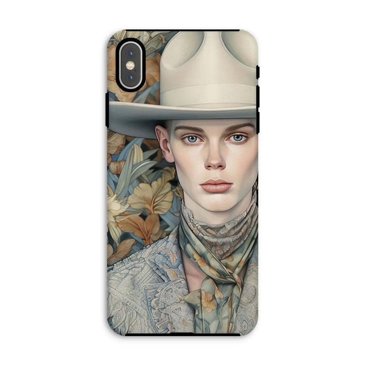 Jasper The Gay Cowboy - Dandy Gay Aesthetic Art Phone Case - Iphone Xs Max / Matte - Mobile Phone Cases - Aesthetic Art