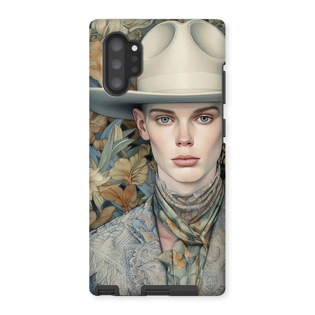 Jasper The Gay Cowboy - Dandy Gay Aesthetic Art Phone Case - Samsung Galaxy Note 10p / Matte - Mobile Phone Cases