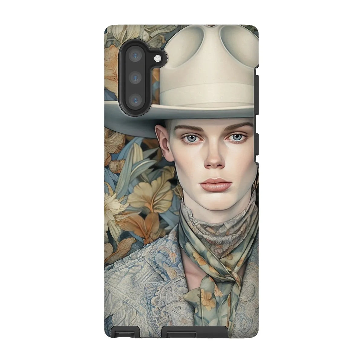 Jasper The Gay Cowboy - Dandy Gay Aesthetic Art Phone Case - Samsung Galaxy Note 10 / Matte - Mobile Phone Cases