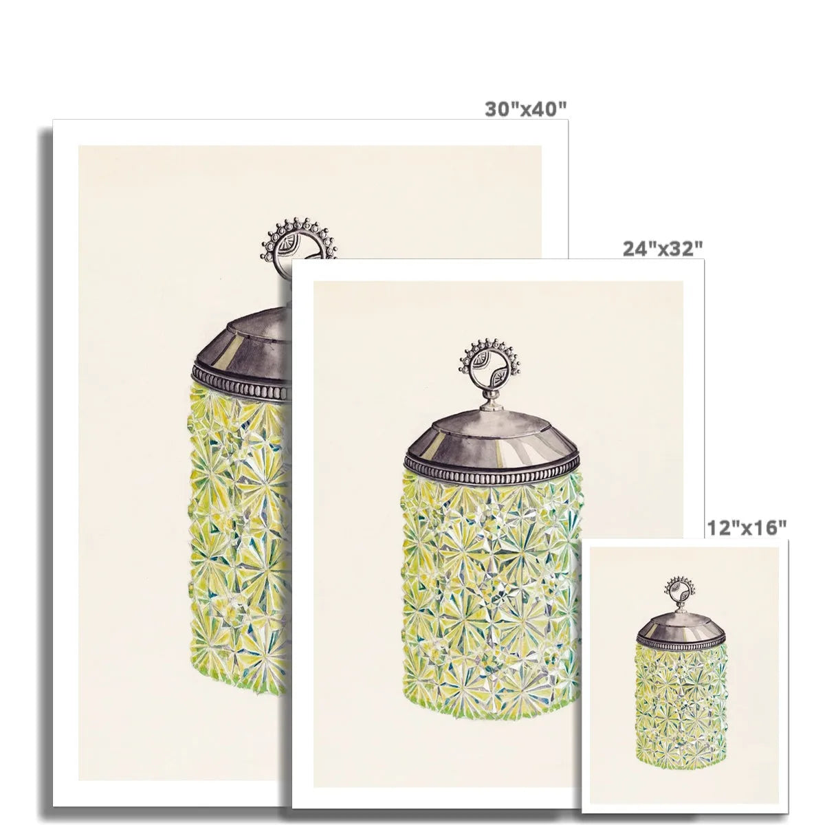 Jelly Jar By Dorothy Posten Fine Art Print - Posters Prints & Visual Artwork - Aesthetic Art
