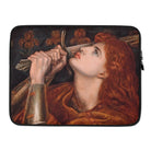 Joan of Arc - Dante Gabriel Rossetti Laptop Sleeve, 15″, Laptop Sleeve Pre-raphaelite Style Painting Woman Red Hair