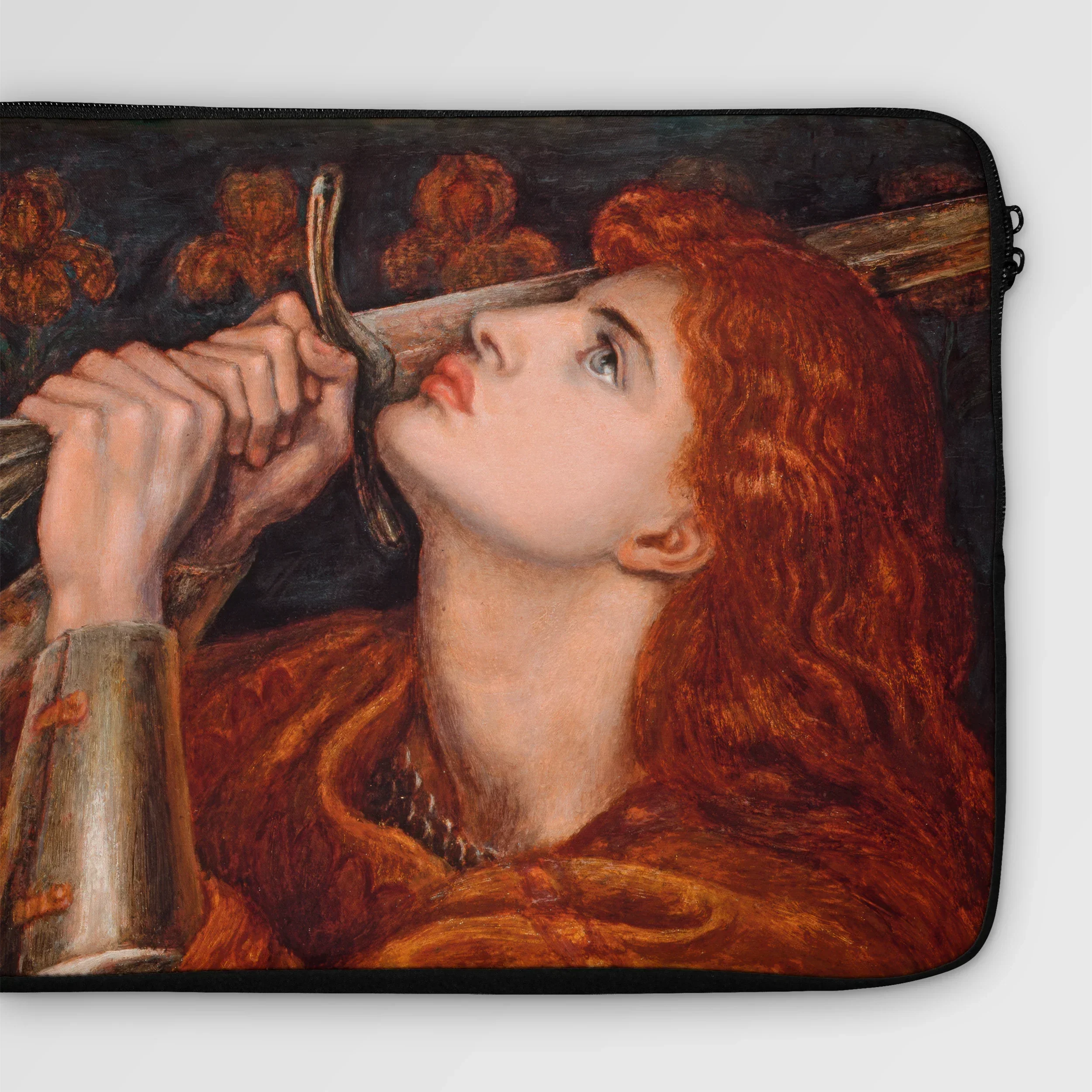 Joan of Arc - Dante Gabriel Rossetti Laptop Sleeve