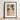 Framed Art Nouveau Poster Woman Pink Peach Attire Alphonse Mucha, Print, Composition Pivots