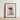 Black-framed Art Print Man White Red Bull Horns Gay Matador’s Horny, Essence, Surreal Matador